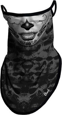 Face Mask with Ear Loops Neck Gaiter Face Mask Scarf Face Cover Bandana