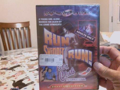 Run Swinger Run! / Sex Club International (DVD) Something Weird Video OOP Rare!