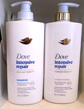 Dove Shampoo Intensive Repair for Damaged Hair Shampoo & Conditioner 28 oz SET 0.71 per fl oz
