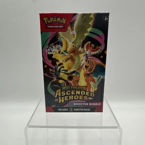 Pokemon Ascended Heroes ME2.5 Booster Bundle New Factory Sealed Heavy 151 g