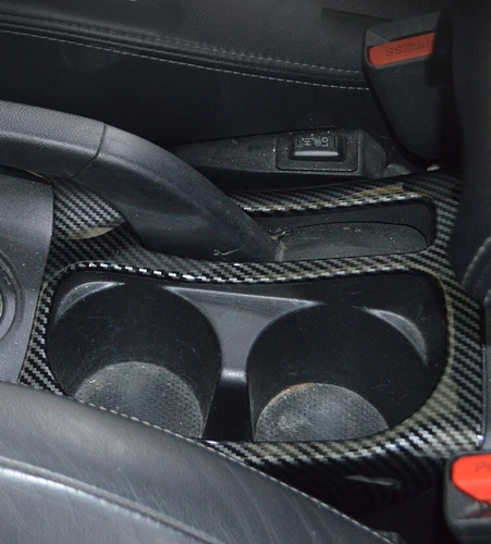 Carbon Fiber Interior Decoration Cover Trim For Mitsubishi Outlander Sport 11-17 - Picture 9 of 12