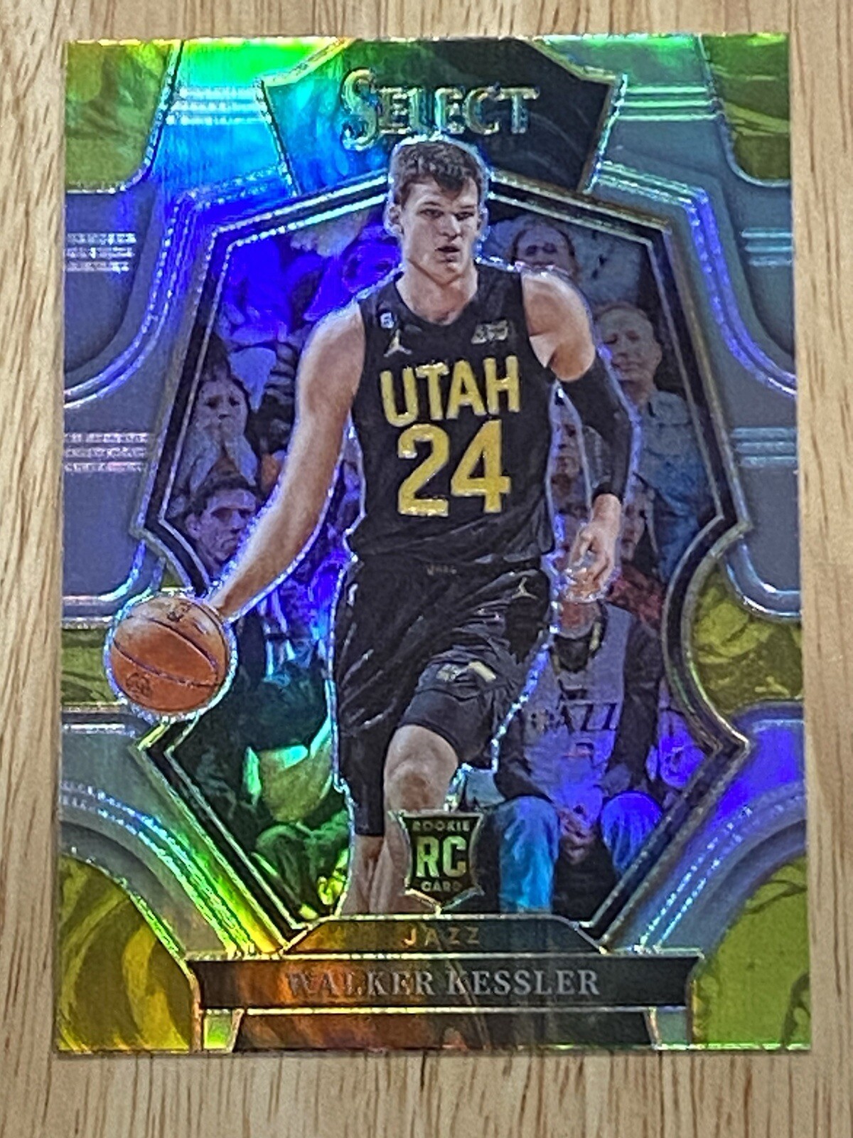 2022-23 Select WALKER KESSLER 🔥 SILVER Rookie Premier Level RC #187 UTAH JAZZ