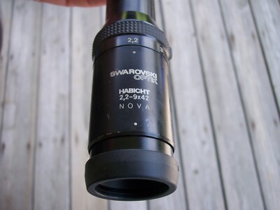 Swarovski 2.2-9x42mm Habicht Vintage Rifle Scope ~Austria~ Used