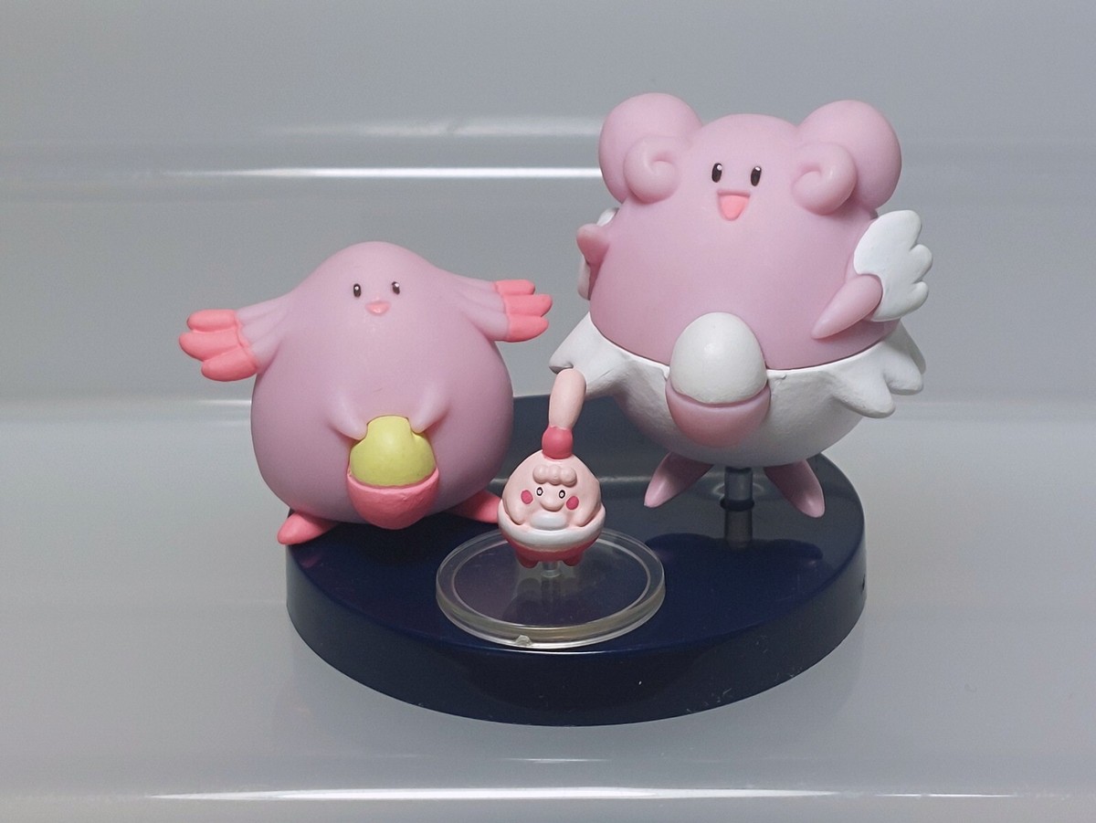 Blissey Chansey Happiny Pokemon Zukan 1/40 Scale Figure T-ARTS