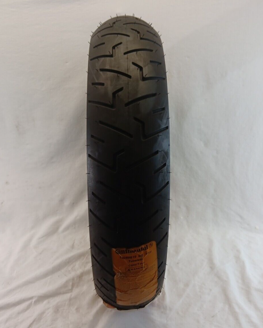 CONTINENTAL CONTITOUR CUSTOM TOURING 130/60B19 M/C 61H 4418 FRONT TIRE