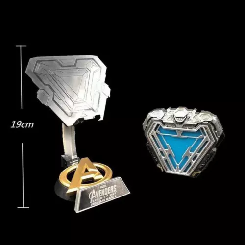 Iron Man MK50 Arc Reactor Tony Stark 1:1 Wearable Heart Chest Light Figure Gifts - Bild 9 von 24