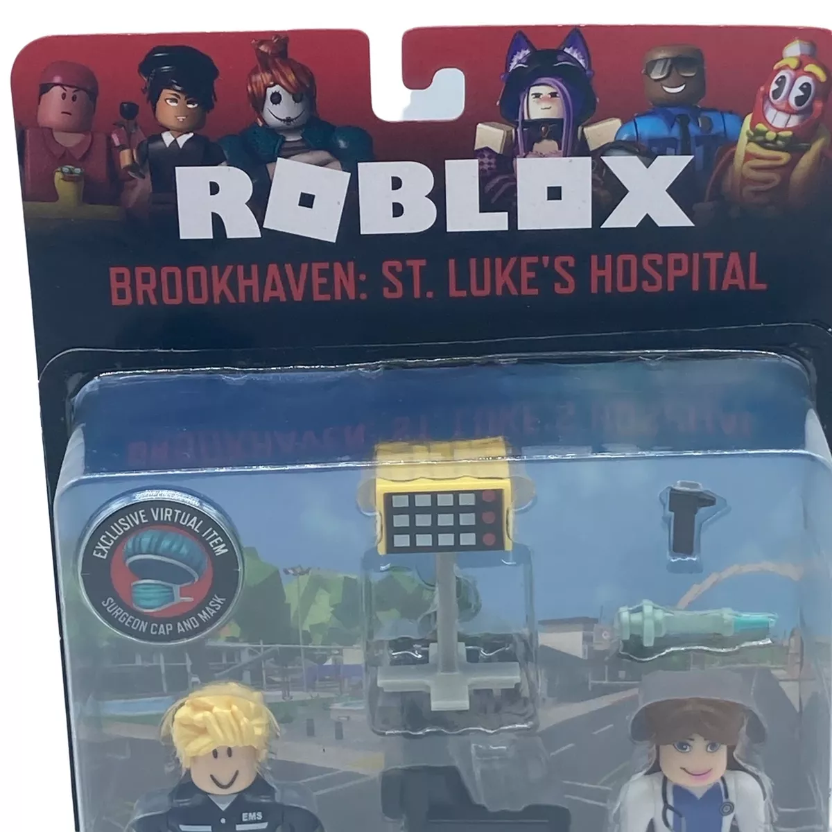 Roblox Brookhaven St. Luke's Hospital Figure Pack Brand new A1