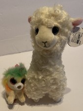 TY Beanie Boos Lily The Llama & Layla New