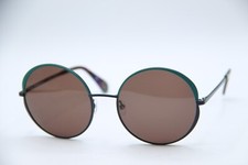 NEW WOOW SUPER CRUSH 2 COL.0027 GREEN NAVY TORT AUTHENTIC SUNGLASSES 55-19