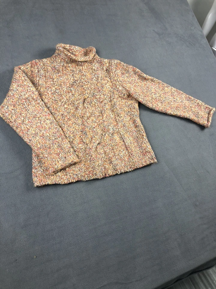 Suéter JH Collectibles Mujer Grande Multicolor Cuello Simulado Mezcla Lana Foto 2 de 4