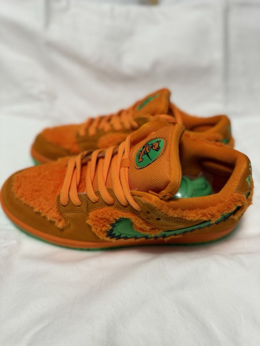Size 9.5 - Nike Grateful Dead x Dunk SB Low Orange Bear Size 9.5 - Nike Grateful Dead x Dunk SB Low Orange Bear