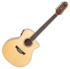 Crafter Gloria 12S 12 String Acoustic Guitar L.R. Bagg Pickup Made In Korea