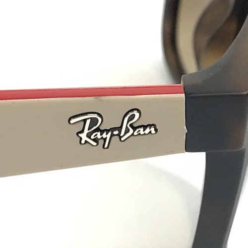 Ray-Ban unglasses RB2132 NEW WAYFARER 6181/85 Tortoise Red Frames Brown Gradient - Picture 6 of 15