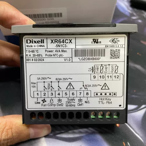 Dixell temperature controller XR64CX-5N1C3 thermostat