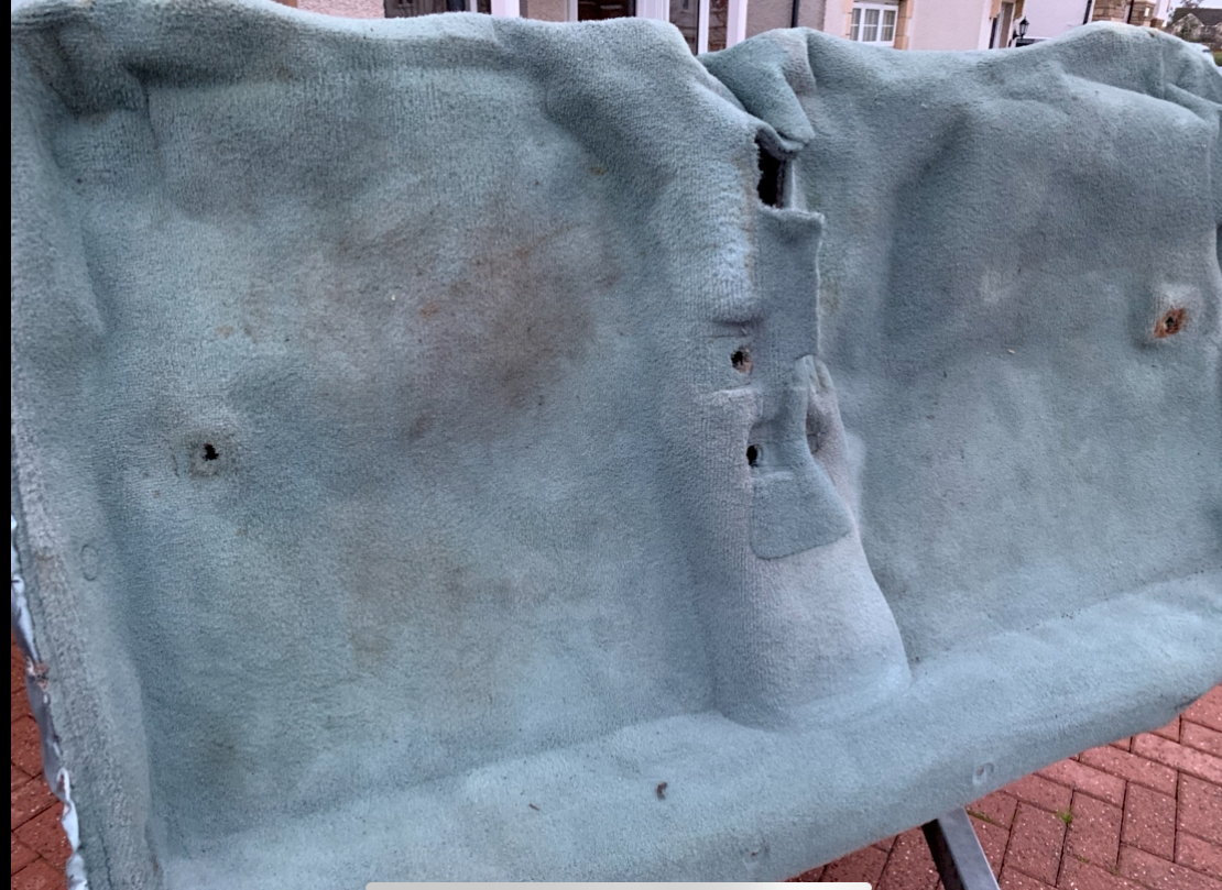 Black carpet dye interior renovation , car trim 10 Litre headliner