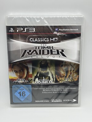 Tomb Raider Trilogy (Sony PlayStation 3, 2012) NEU OVP SEALED