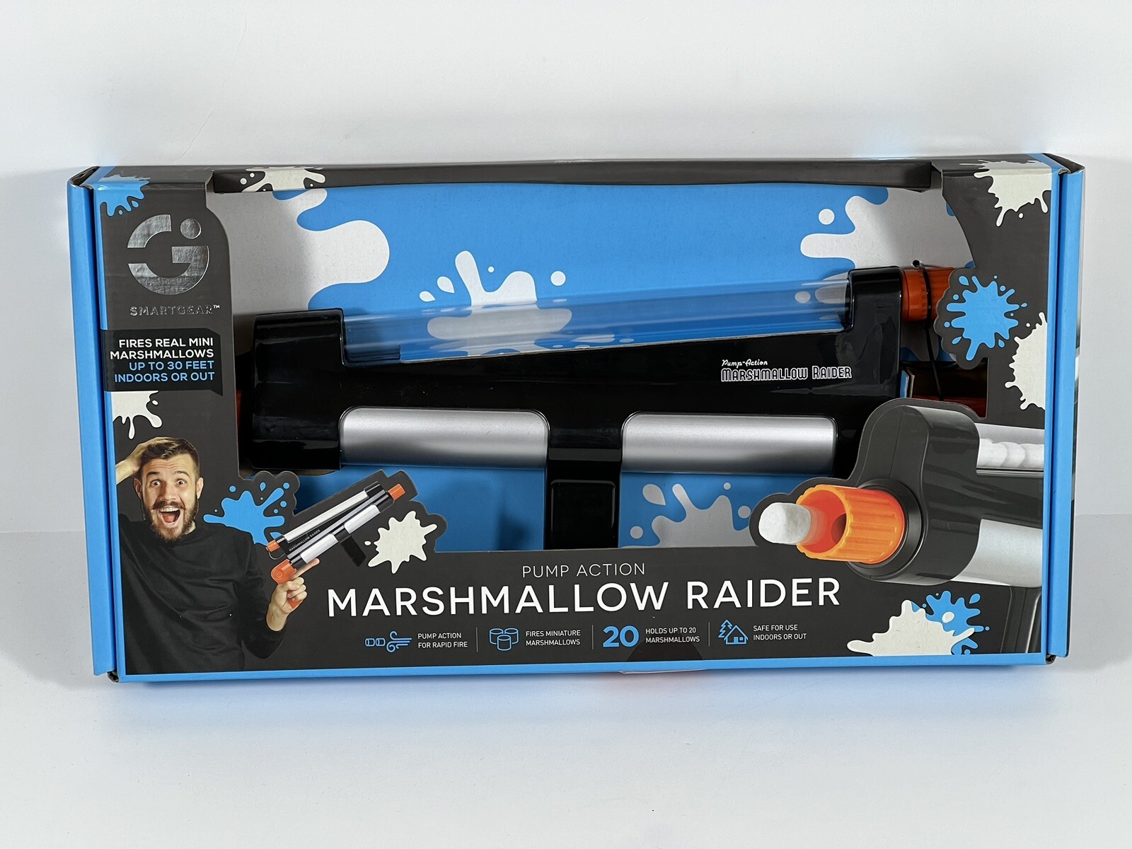 Marshmallow Raider Pump Action By SmartGear Fires Real Mini