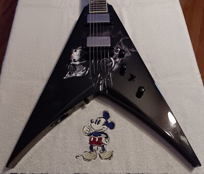 Dean Dave Mustaine VMNT - Vic Rattlehead/Black Prototype | eBay