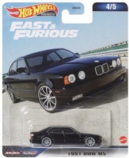 HOT WHEELS 1991 BMW M5 FAST & FURIOUS PREMIUM NUOVO MIX D