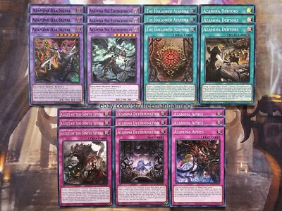 #ad Yugioh Azamina Deck Core Set 21 card ROTA Ilia Silvia The Hallowed Debtors Aphes $11.99