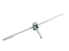 Laboratory Glass 3-Way T-Bore Stopcock 2mm PTFE Plug 11-1/2”L 8mm OD Arms B