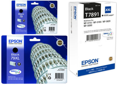 Epson ORIGINAL 79 PATRONEN für WorkForce Pro WF-4630 DWF WF-4640 DTWF WF-5110 DW