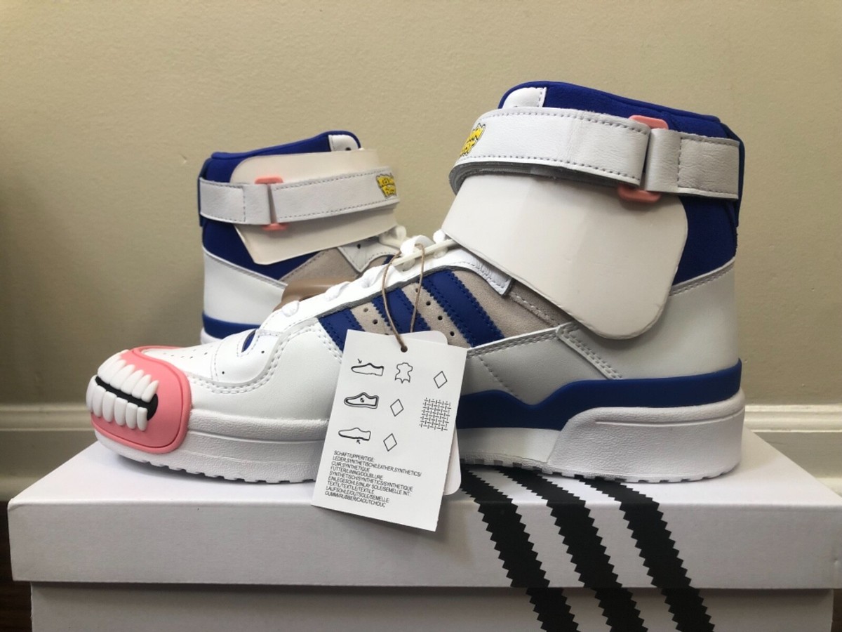シューズ(男性用) Kerwin Frost x adidas Forum High Adidas Forum Hi Humanchives x Kerwin Frost White Hi Tops