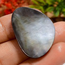 Natural Mother Of Pearl Fancy Shape Cabochon Loose Gemstone 36.5 Ct. 29X22X6 mm