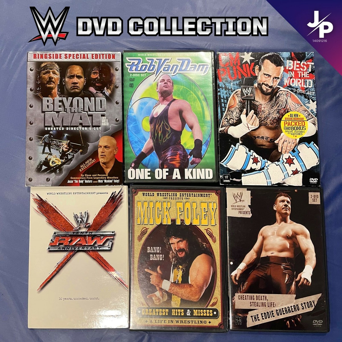 WWE WWF DVD Collection - 6 Titles - Pro Wresting / Sports 