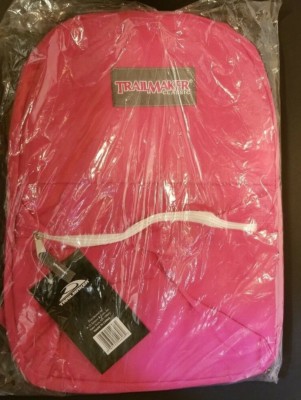 Trailmaker Classic 2 Pocket Backpack Color: PINK