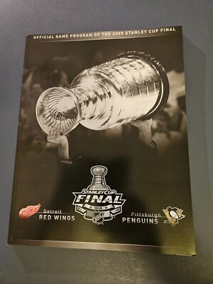 2009 Stanley Cup Final Official Program Detroit Red Wings Vs Pittsburgh  Penguins | eBay