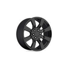 4 22 Inch Black Wheels Rims Pr Replicas Pr144gb 22x9 6x5.5 Lug 31mm Chevy Gmc