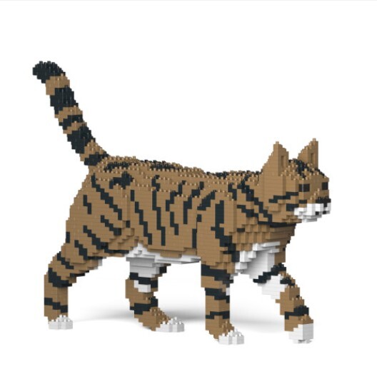 JEKCA] Brown Tabby Premium Cat Block-6 types | eBay