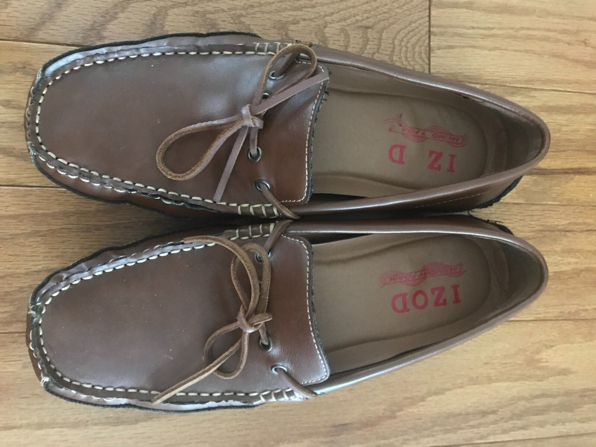 IZOD WATER-PROOF LOAFERS/RUBBER DRIVERS (LINED) Amazon.com | Izod Mens Seapoint Casual Slip On Loafer, Gray  main image 4