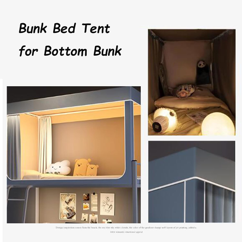 Bed Tent Twin,Privacy Tent for Bunk Bed, Portable Dream Tents Sensory Tent Indoo - Picture 7 of 17