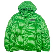 Vintage Fubu Puffer Jacket With Hood And Badge - Large