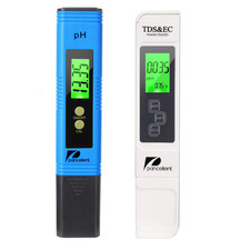 Misuratore PH TDS EC E Temperatura 4 in 1, Qualità Dell'Acqua (ATC) per Acqua Po