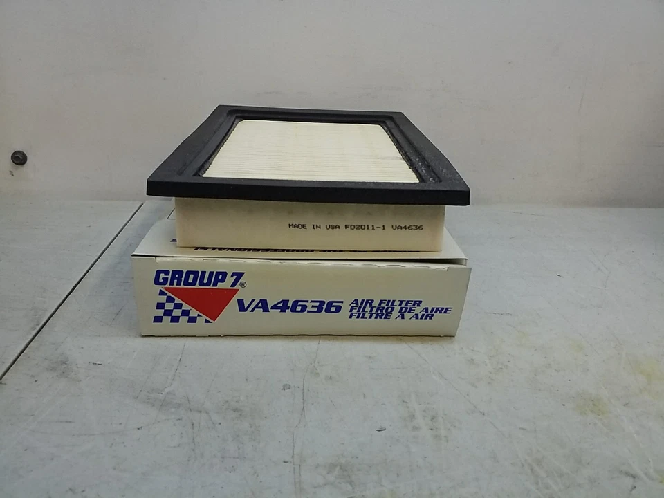 Filtro de aire automotriz VA4636 Grupo 7 hecho en EE. UU. Cantidad de 3 filtros de aire Foto 2 de 3