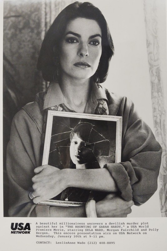 Original 8x10 USA Network Press Photo Sela Ward THE HAUNTING OF SARAH HARDY