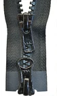 YKK Strong 2 Weg Zip Plastic 8 MM Black 20-200 CM for Jackets U. Ä