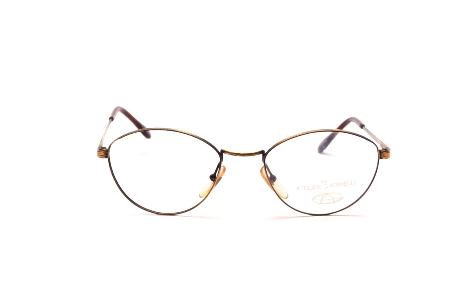 Металлическая пластина Brille Altgold Damen Butterfly von Atelier GABRIELLI Italien 52-20mm B7 4390₽
