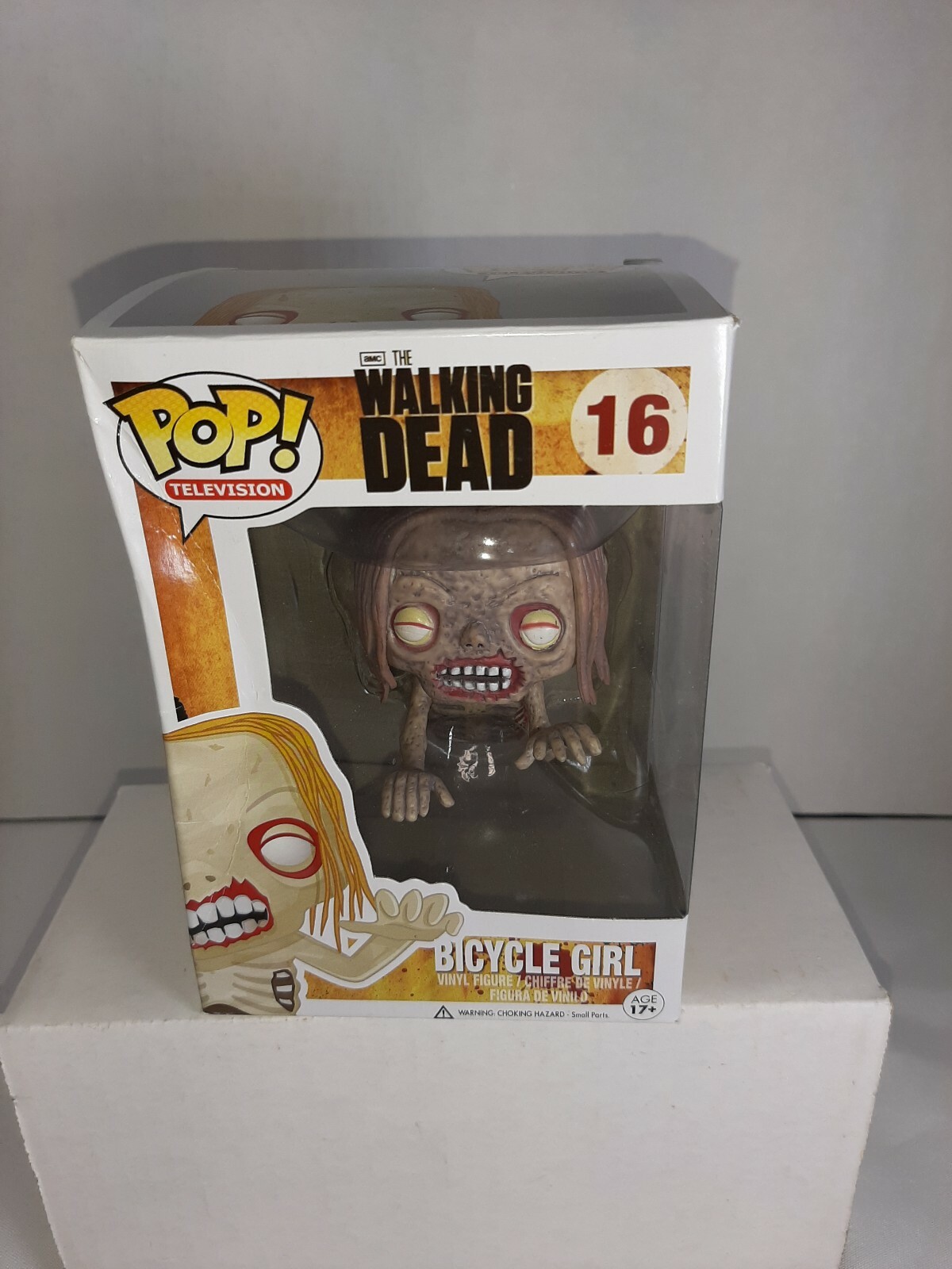 walking dead bicycle girl figure
