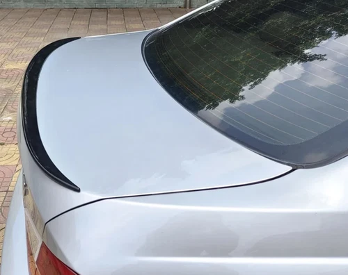 Glossy Black Rear M5 Style Spoiler Wing Fit 2011-2017 BMW 5 Series F10 Sedan 4DR - Picture 4 of 8