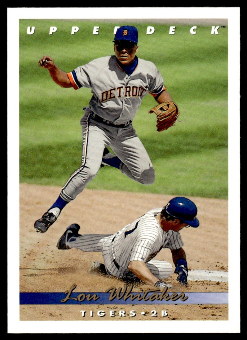 1993 Upper Deck #273 Lou Whitaker Detroit Tigers