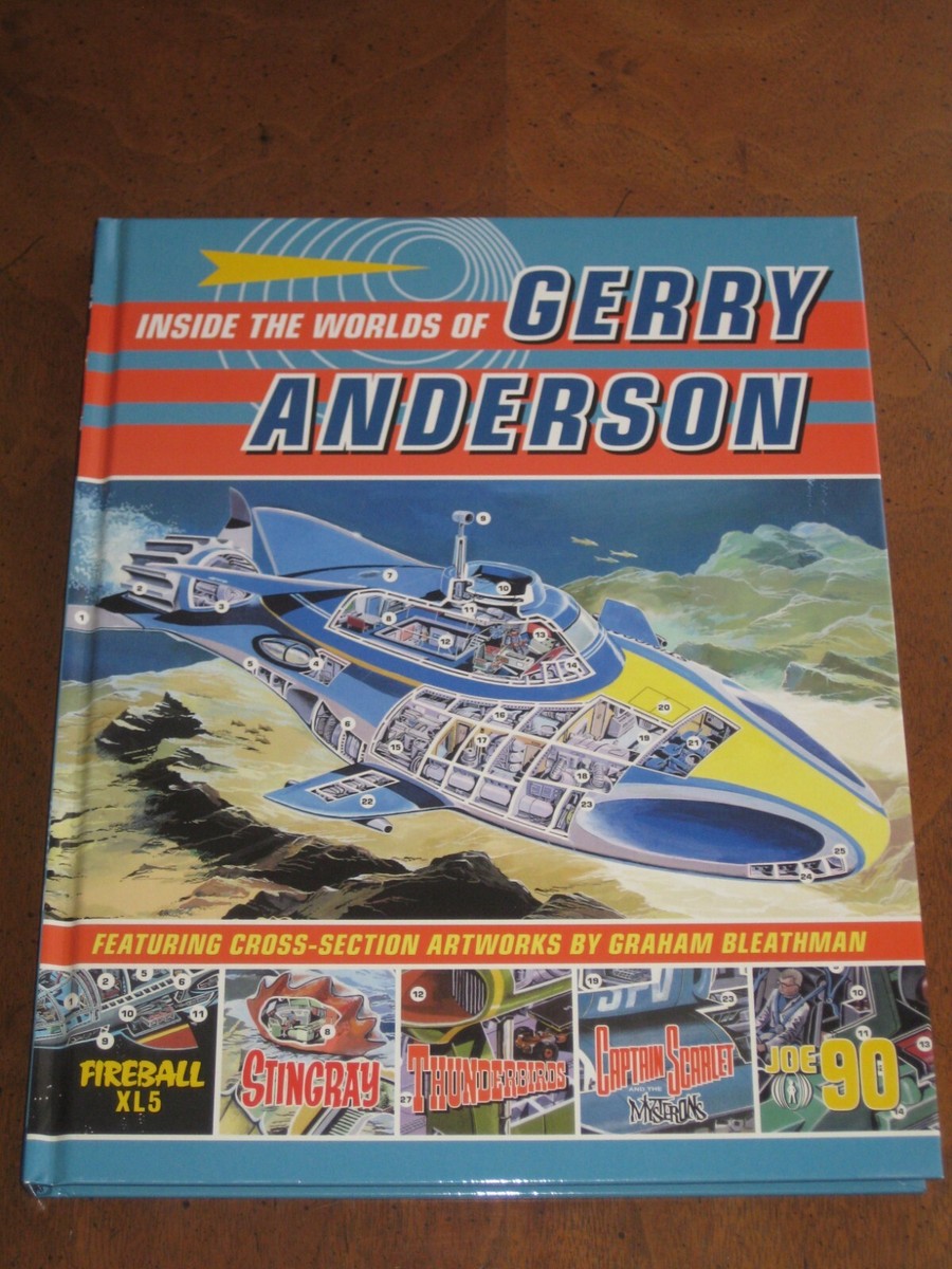 INSIDE THE WORLDS OF GERRY ANDERSON (2014, Hardcover) CLASSIC
