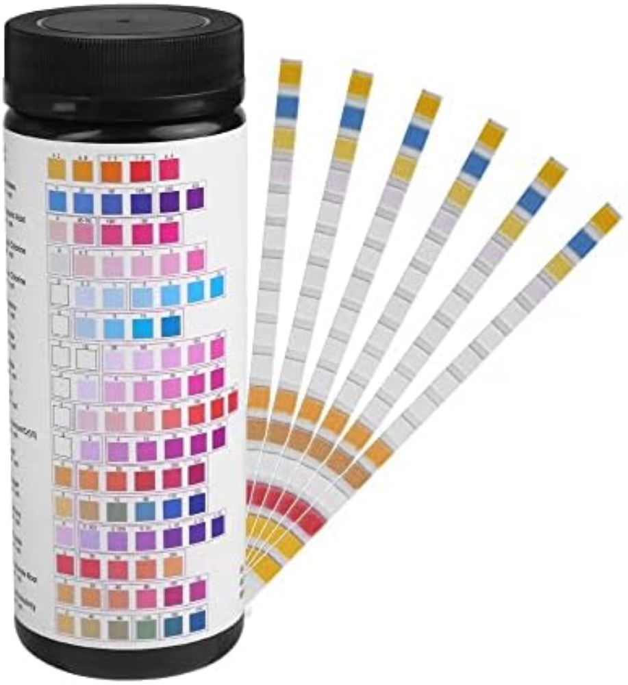 DONGKER Kit di Test per Acqua Potabile,100 Pezzi 16 in 1 Strisce di Test per Acq