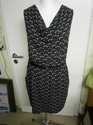 Kleid Gr. XL schwarz grau Neu !!!