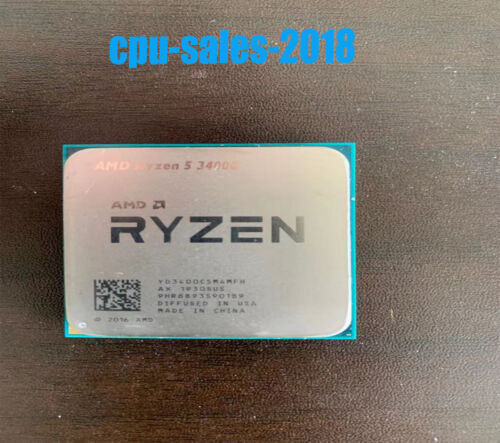 AMD Ryzen 5 3400G CPU R5-3400G 3.7 GHz 4-Core 8-Thread Socket AM4 65W Processor - Afbeelding 1 van 1