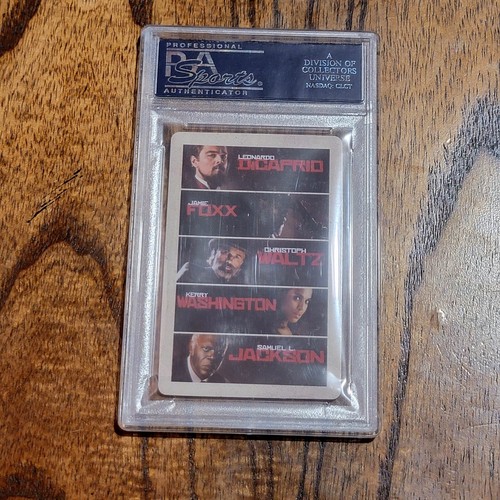 Robert Richardson Signed Django Unchained Trading Card Auto PSA DNA Encapsulated - Picture 2 of 2