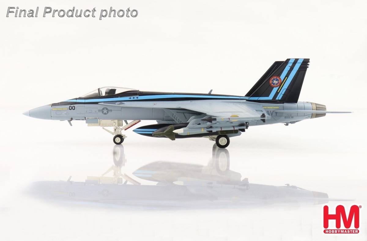 【未使用品】HOBBYMASTER F/A-18E TOPGUN HA5129 F/A-18E Super Hornet 1:72 Diecast Model - Hobby Master HM